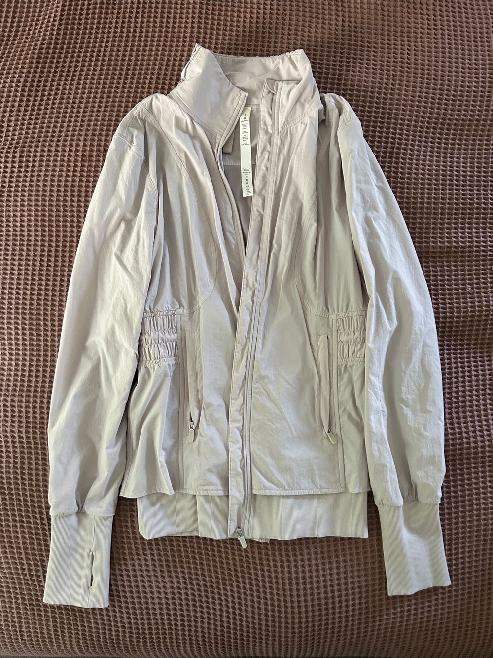 Lululemon Light Gray Women's Zip-Up Jacket